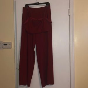 Fashion Nova Red Two Piece